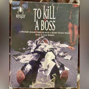 BePuzzled 1994 To Kill A Boss Mystery Jigsaw Thriller Secret Puzzle